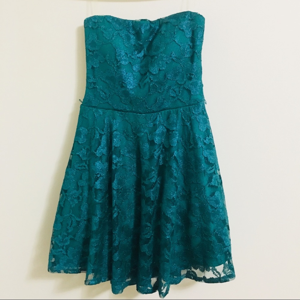 Green Lace Dress